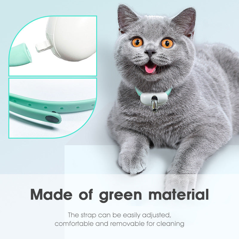 Smart laser collar for cats