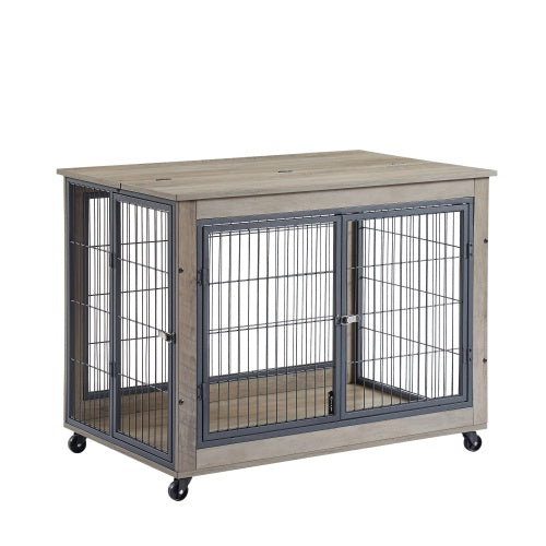 Furniture style dog crate